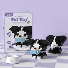 1 Quà tặng ngày lễ bốn mùa/Mèo con và chó con lắp ráp đồ trang trí khối xây dựng/Mèo dễ thương. Dòng sản phẩm Khối xây dựng dành cho chó / Đồ trang trí ô tô / Bàn cạnh giường ngủ trong nhà Đồ trang trí văn phòng / Có thể dùng làm quà tặng sinh nhật. Quà tặng Lễ tạ ơn Trang trí phòng - Nhiều màu - Xem 26