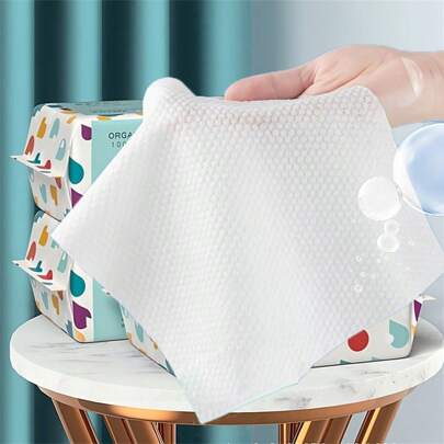 70 st. engångstvättlappar tjocka ansiktsdukar smink mjuka våtservetter torrrengöring för hudvård heminredning badrumsinredning höstdekor semester resetillbehör strandnödvändigheter tillbaka till skolan