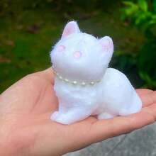 1入組可愛的寵物倉鼠防壓擠壓玩具，柔軟且不易破裂，適合學生及作為禮品，部分配件隨機，隨機包裝 - 彩色 - 查看 8