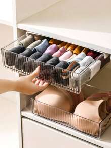 1 个隐形抽屉式桌面收纳盒（包含 3 个 Megabyte 贴纸）装饰品秋季装饰节日装饰房间装饰家居装饰秋季装饰卧室装饰