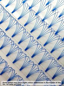 352pcs Colored Premade Volume Fans,5D Short Stem Eyelash Extension Large Tray C 0.07/0.10 8-15mm Mixed PINK PURPLE BLUE BROWN Korean PBT Fibers Wider Width Fans Individual False Eyelash Bulk Lash Clusters,Eye Lash Clusters,Individual Eyelashes,Lashes,Fake Lashes