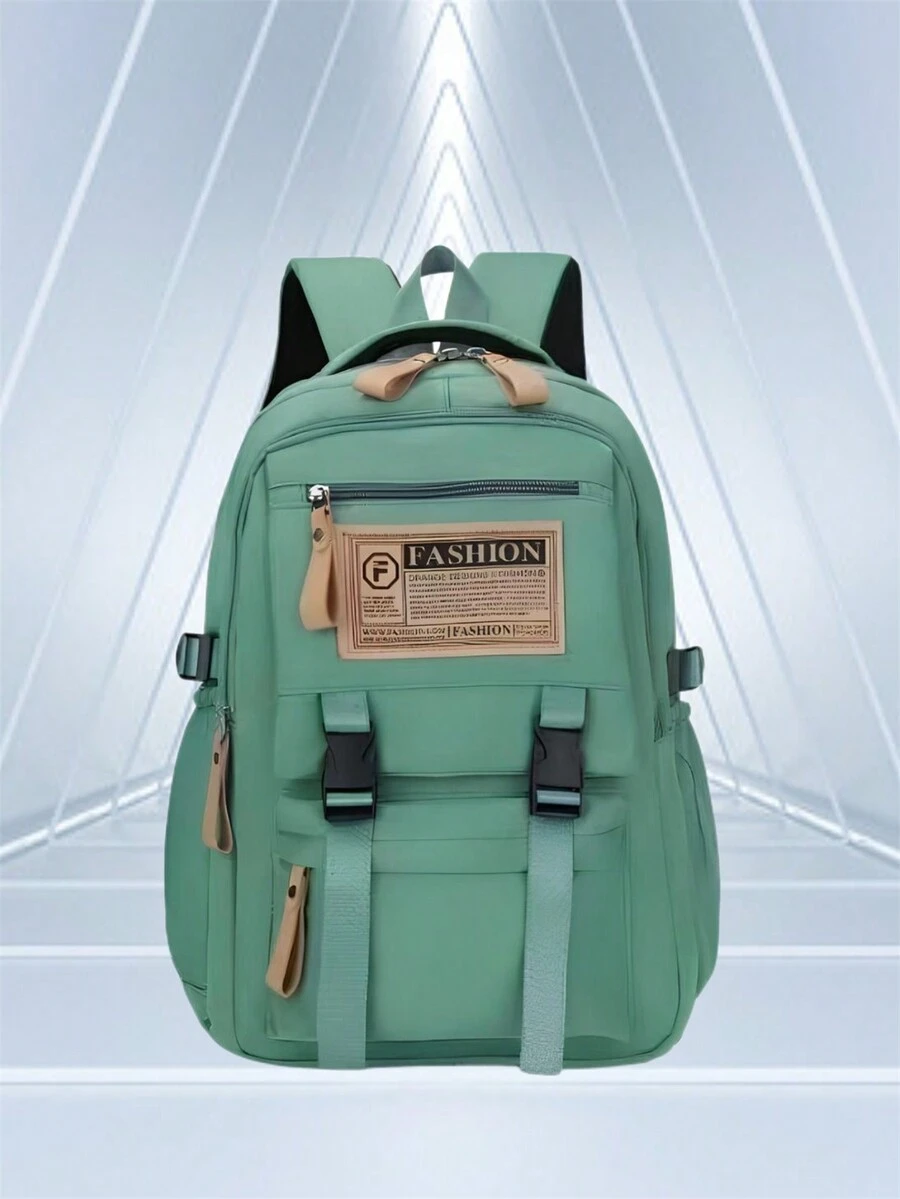 Women Fashion Backpacks - màu xanh lá - Xem 1