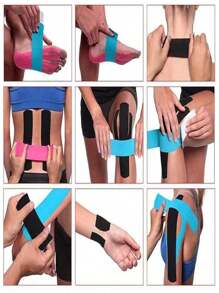 1 stück Sport Kinesiologie Tape Muskelschutz Wasserdicht Kinematisches Tape Für Muskelerinnerung Gym Zubehör Verkäufe Sport Tape