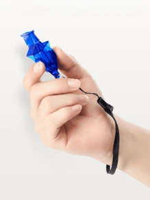 1pc Dolphin Whistle, High Pitch Referee Whistle For Coaching, Outdoor Sports, Emergency, Multiple Colors Available - Multicolor - View 4