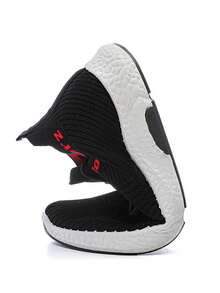 Womens Minimalist Running Shoes. Womens Running Fabrics Lace Up Sports Avant Garde.Womens Fashion Sneakers Sports Style Four Seasons Outdoor Casual Sneakers. Casual Outdoor Casual Sneakers, Casual Casual Casual Sneakers. - Negro - Ver 8