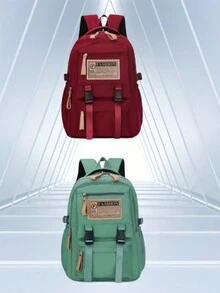 Women Fashion Backpacks - màu xanh lá - Xem 3