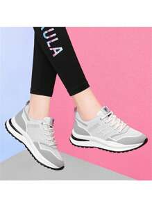 Women Sports Shoes - 淺灰色 - 查看 8