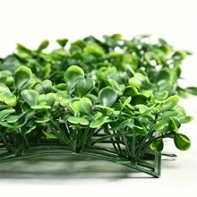 1PC, 25*25 Milan Grass, Artificial Plant Background Wall, Real Touch, Lawn Party Courtyard Decoration, Suitable For Wedding Garden Balcony