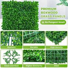 1PC, 25*25 Milan Grass, Artificial Plant Background Wall, Real Touch, Lawn Party Courtyard Decoration, Suitable For Wedding Garden Balcony