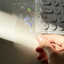 61x91mm 50pcs/Pack Matte Card Sleeves,CPP Laser Heart Holo Postcards 3 Inch Top Load Bags Back To School - Multicolor - View 7