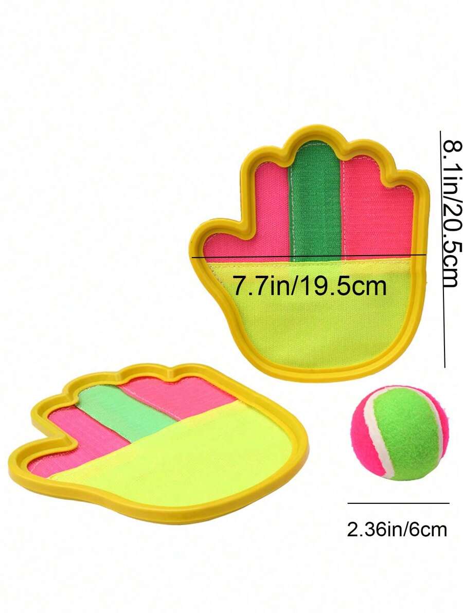 Beach Toss And Catch Ball Set Sports Toy Throw And Catch Suction Cup