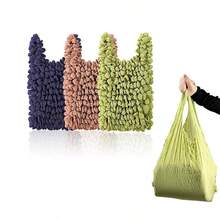 1入可重複使用多功能儲物袋-可摺疊彈性袋/摺褶袋-大容量儲物袋（可容納10-20公斤）-適用於日常購物，例如蔬菜、水果、小吃、手機、鑰匙、錢包、衣服等-送給母親或妻子的不錯禮物 - 彩色 - 查看 1