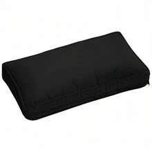 Outsunny Garden Rattan Sofa Cushion Polyester Cover Replacement Outdoor- No Cushion Included - Black - View 9