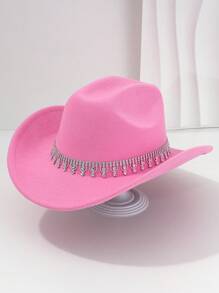 1 chiếc Unisex Tông Màu Bạc 3D Kính Râm Trang Trí Hình Mắt Mũ Thắt Lưng, Mũ Schiaparelli Bachelorette Party, Mũ Quà Tặng KJ Hài Hước Mới Lạ Mũ rộng vành, Thẩm mỹ đẳng cấp, Thích hợp cho các Sự kiện theo chủ đề phương Tây, Tiệc tùng, Tiệc đính hôn, Nhập vai, Lễ tốt nghiệp, Tiệc hóa trang, Lễ Hội, Đám Cưới, Sinh Nhật, Lễ Hội Âm Nhạc Đội Mũ Cao Bồi - Nhiều màu - Xem 32