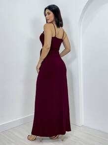 Swisz Women Dresses - Màu Đỏ Sâu - Xem 3
