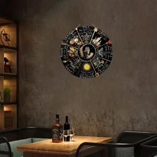 1pc Wheel Of The Year Wooden Sign, Pagan Calendar, Witchcraft, Wicca, , Magic Book, Sabbats, Christmas, Moon Phases, Wall Art, Room Decor, Home Decor, Bar Decor, Cafe Decor, Garage Decor (8''x8''/20cm*20cm) - Nhiều màu - Xem 6