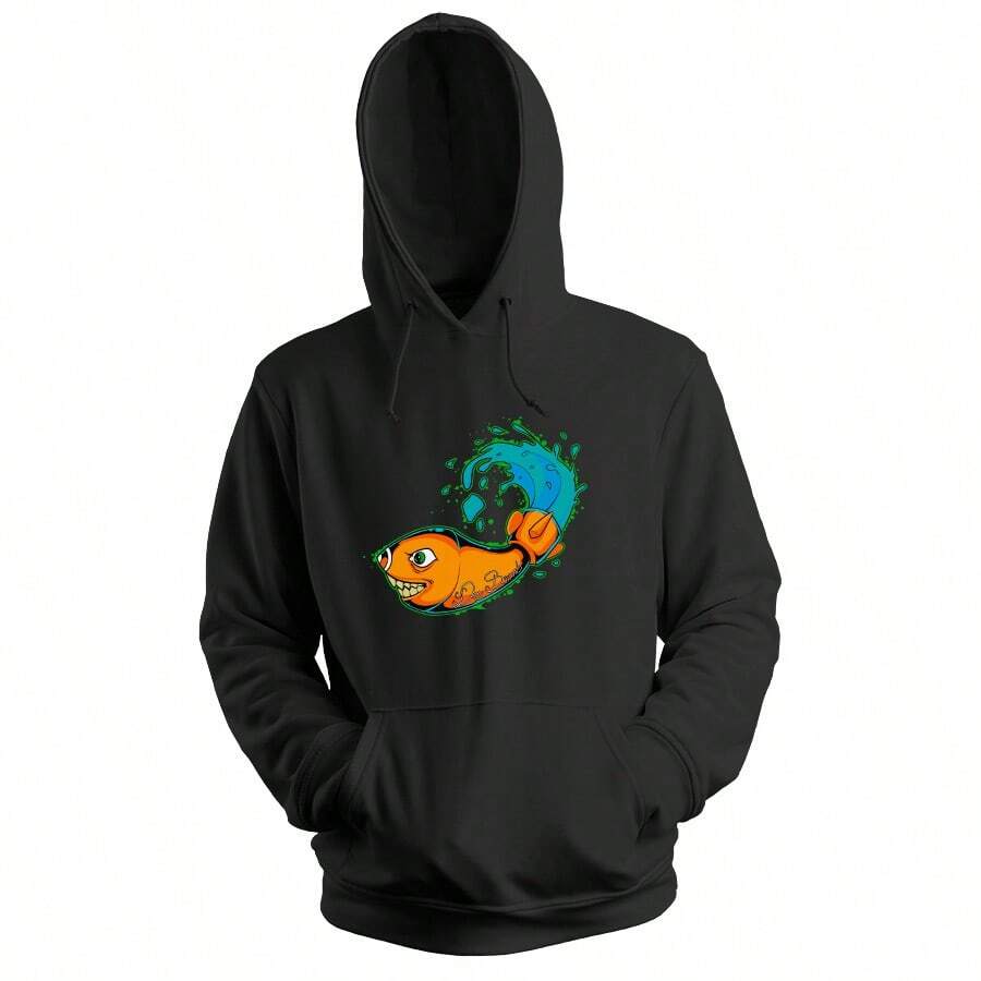 Men Sweatshirts - 黑色 - 查看 1