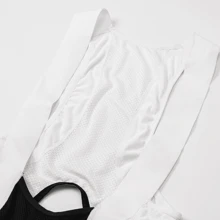 Ykywbike 4D 加垫骑行短裤 男友款 男士户外服装 自行车骑行 4 向弹力骑行紧身裤 7 厘米防滑自行车短裤 透气骑行短裤 男友款 - 黑與白 - 查看 5