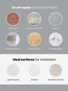 1入組水彩貓剪影和紫色蝴蝶圖案DIY自粘防水育兒室裝飾貼紙，自帶粘性裝飾貼紙，輕鬆裝飾美化家居 - 彩色 - 查看 7