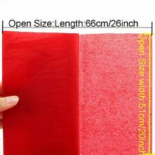 Giấy Bao Bì Hoa Bao Bì Quà Tặng Giấy Thủ Công Khăn Giấy 51X66Cm Giấy Lót Cho Người Bán Hoa Gói Bó Hoa Trang Trí Đám Cưới 10 Tờ/Túi - Nhiều màu - Xem 2