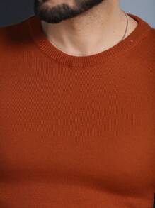 Men Sweaters - Marrón - Ver 6