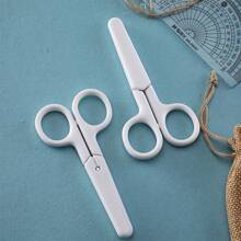 1pc Portable Scissors, Mini Scissors, Paper Cutting Scissors, Suitable For Office And School Back To School,Back To School,School Supplies