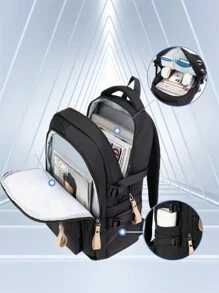 Women Fashion Backpacks - 黑色 - 查看 10