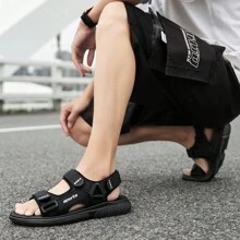 多功能耐用休閒男鞋，防滑商務夏季新款涼鞋，適用於戶外沙灘活動