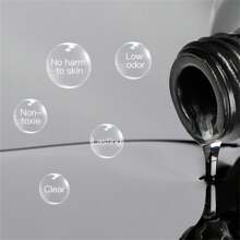 4Pcs/Set Complete Nail Care Set - Nail Prep Dehydrator, Acid-Free Primer, Top & Base Coat Function Gel Healthier Nails And Long-Lasting Polish