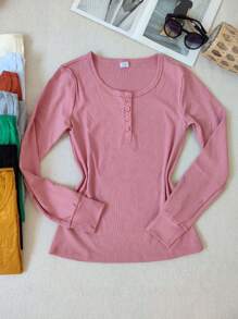 Women Tops - 粉色 - 查看 1