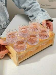 6 件套玻璃酒杯套装，适合派对和聚会