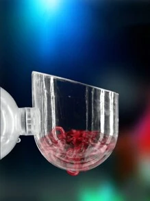Plastic Fish Tank Decoration Cup, Suitable For Loading Small Stones And Food