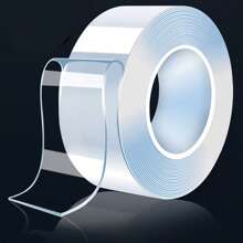 Băng Nano Băng dính trong suốt không dấu vết Gel acrylic cho băng keo hai mặt nhiều bề mặt, chịu lực cao - Nhiều màu - Xem 14