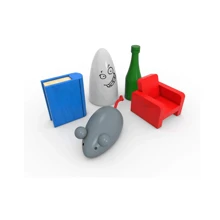 圣诞装饰 1 件棋盘游戏、桌面游戏、棋盘游戏、派对游戏、角色扮演游戏、派对和派对玩具 - 藍色 - 查看 5