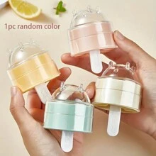 1入組棒棒糖和冰球形狀的模具，可用於自製冰淇淋棒、製冰球及廚房、夏日沙灘派對、飲食、露營、組織者、室內裝飾等多種用途。 - 多色 - 查看 1