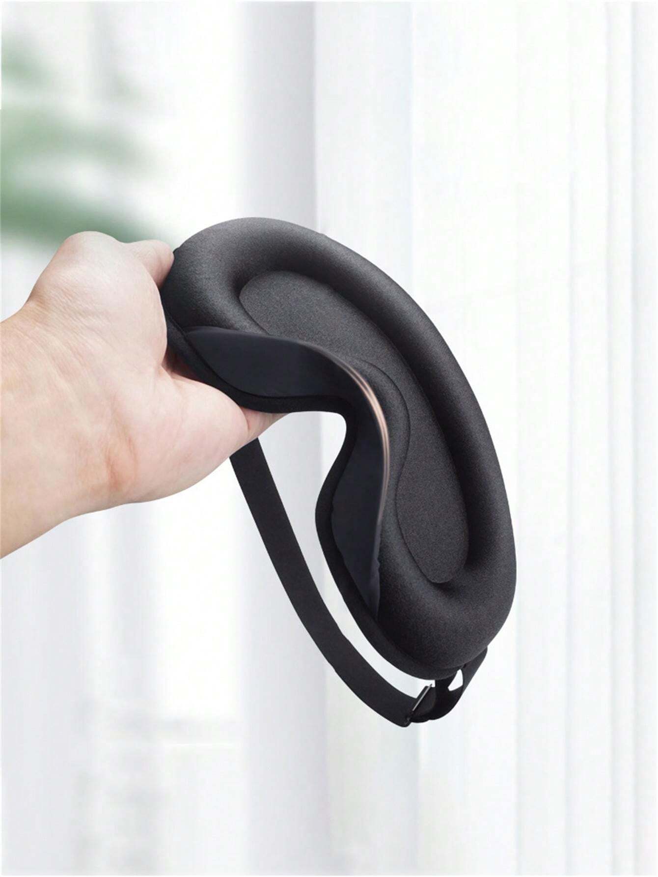 1pc Unisex LightBlocking Sleep Eye Mask, Zero Pressure Nighttime Face Mask Ergonomic Design