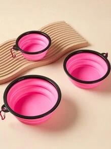 1入組可折疊寵物旅行碗