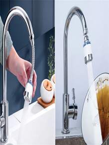 10pcs Faucet Water Filter Element Remove Chlorine Heavy Metals Filtered Showers Head Bath Filtration Purifier Soften Hard Water - Multicolor - View 5