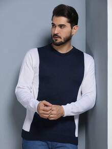 Men Sweaters - Lacivert - Görünüm 5
