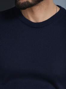Men Sweaters - Lacivert - Görünüm 6