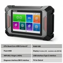 FCAR Heavy Duty Truck Scanner For Cummins,Cat,Detroit,Paccar DPF Regen Tool - Black - View 9