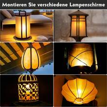 1 Tlg 6W E27 LED Licht Fackel Feuer Lampe Flammen Effekt Glühbirne Birne Flammen Glühbirne E27 Lampe LED Flamme Effekt Glühlampen Flackerlicht Außenleuchte für Halloween Weihnachten Deko Haus Garten Party - Weiss - Übersicht 2
