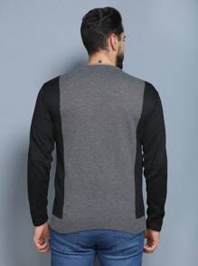 Men Sweaters - Gris Oscuro - Ver 2