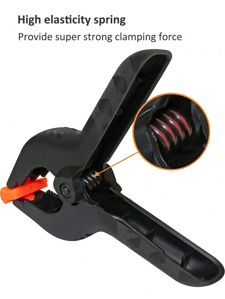 12pcs Plastic Spring Clamps, Small Heavy Duty Clips For Crafts