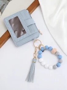 Acest portofel din piele PU are multiple funcții practice: un slot pentru carduri facilitează depozitarea cardurilor importante, decorațiunea detașabilă cu ciucure adaugă o notă de modă și personalizată, îndeplinind în același timp nevoile zilnice de depozitare. Portofel pentru carduri, portofel pentru carduri de vizită, portofel pentru carduri de credit, portofel pentru carduri de identitate, portofel pentru femei, portofel mini, poșetă, portofel pentru carduri.