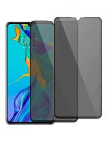 2 piezas Mica Privacidad Templado Cristal Para Samsung Galaxy A05/a05s - Negro - Ver 1