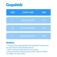 Toddler Swim Vest, Kids Float Jacket With Dual Adjustable Strap, Child Swimming Pool Vest For 2-8 Years Swimming Learning - Yellow - View 6