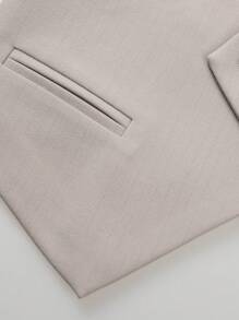 Conjunto formal para joven con chaleco, pantalones cortos, camisa de manga corta y corbata de moño, verano (3 piezas)