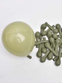 30 个 5/10 英寸绿色粉色咖啡棕色奶油米色气球乡村婚礼气球新娘送礼生日哑光空气氦气球洗礼 - as picture - 查看 22