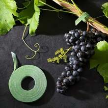 Small Garden Hook-And-Loop, Plant Hook-And-Loop Tape Binding Plant Fixed Tree Branch Tape, Tree Branch Tie Belt, Garden Flower Plants Supplies, Garden Balcony Gardening Beauty Planting Supplies, Planters & Container Accessories - Green - View 3